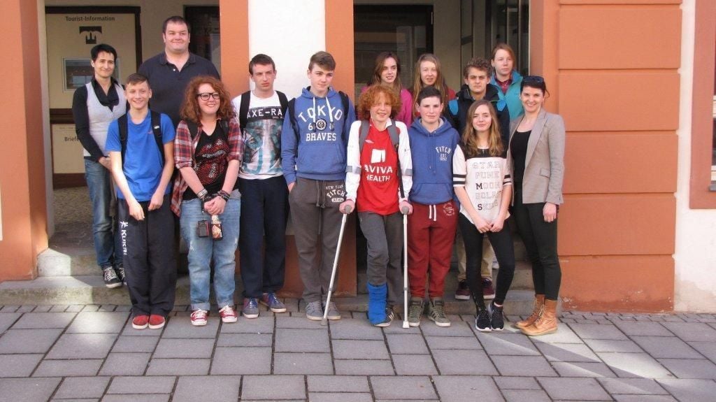 Irische Schüler Besuchen Hariolf-Gymnasium