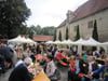 Der Herbstmarkt im Ambiente des Mittelbiberacher Schlosshofs zieht jedes Jahr viele Besucher an.