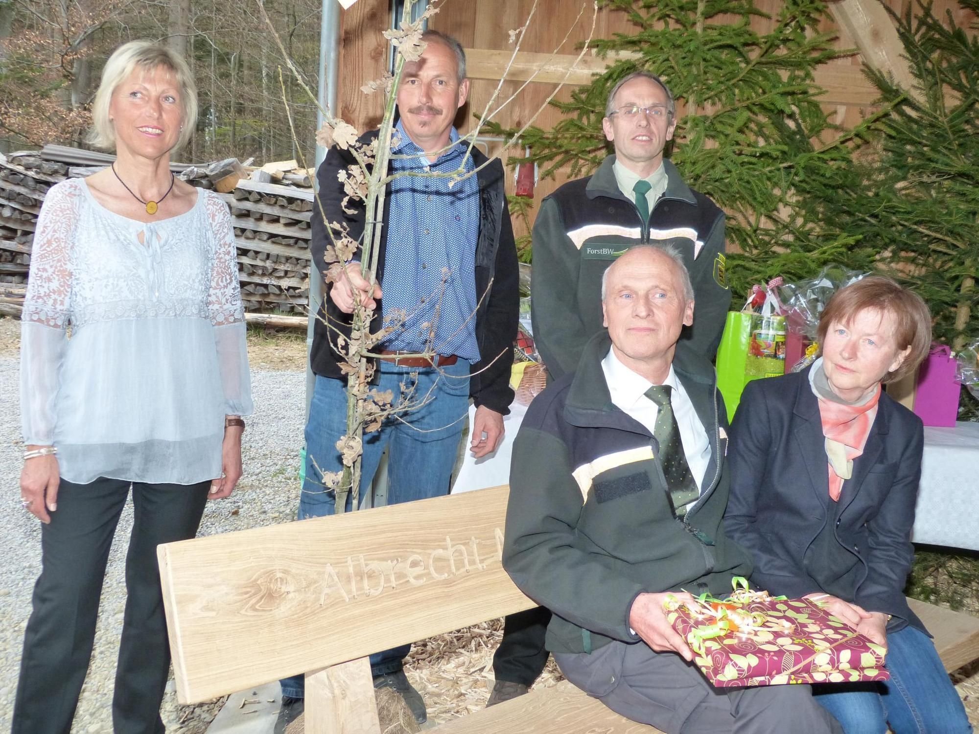 Feierliche Verabschiedung von Forstdirektor Albrecht Moser