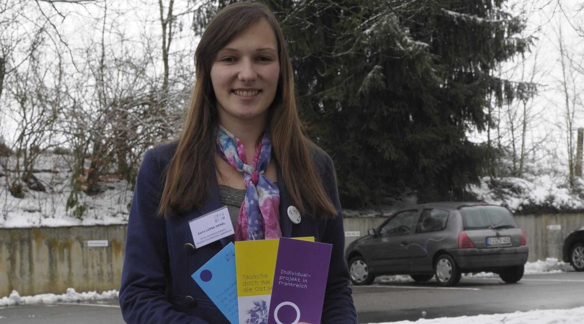 Karin wirbt für den Abbau von Vorurteilen