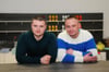 
Alexander Meringer (links) und Sergej Zimmermann möchten im Fitnesstudio Finalis neben den Standards wie Zumba, Bauch-Beine-Po, auch Kurse in Kampfsport und Boxen anbieten. 

