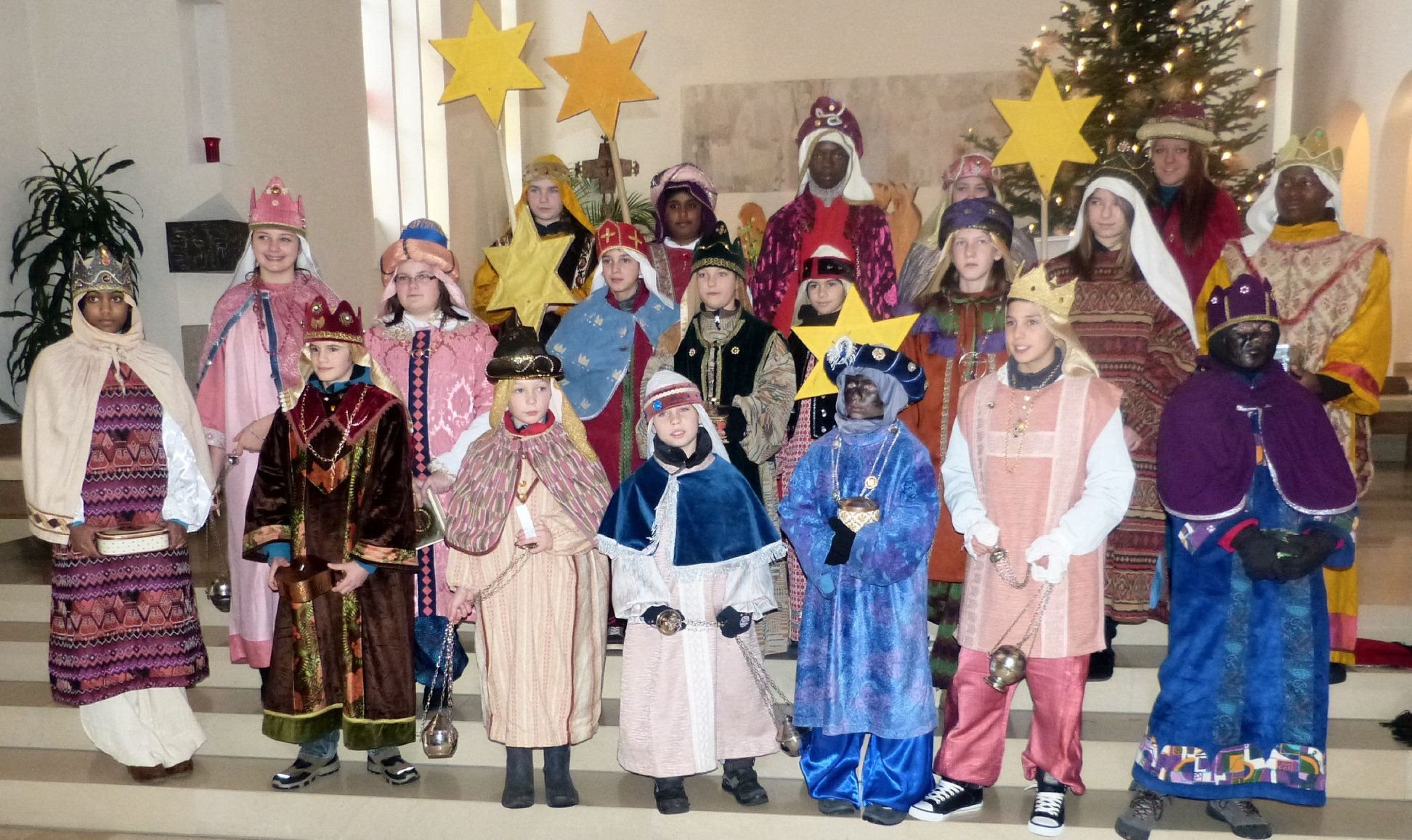 Die Sternsinger Kommen