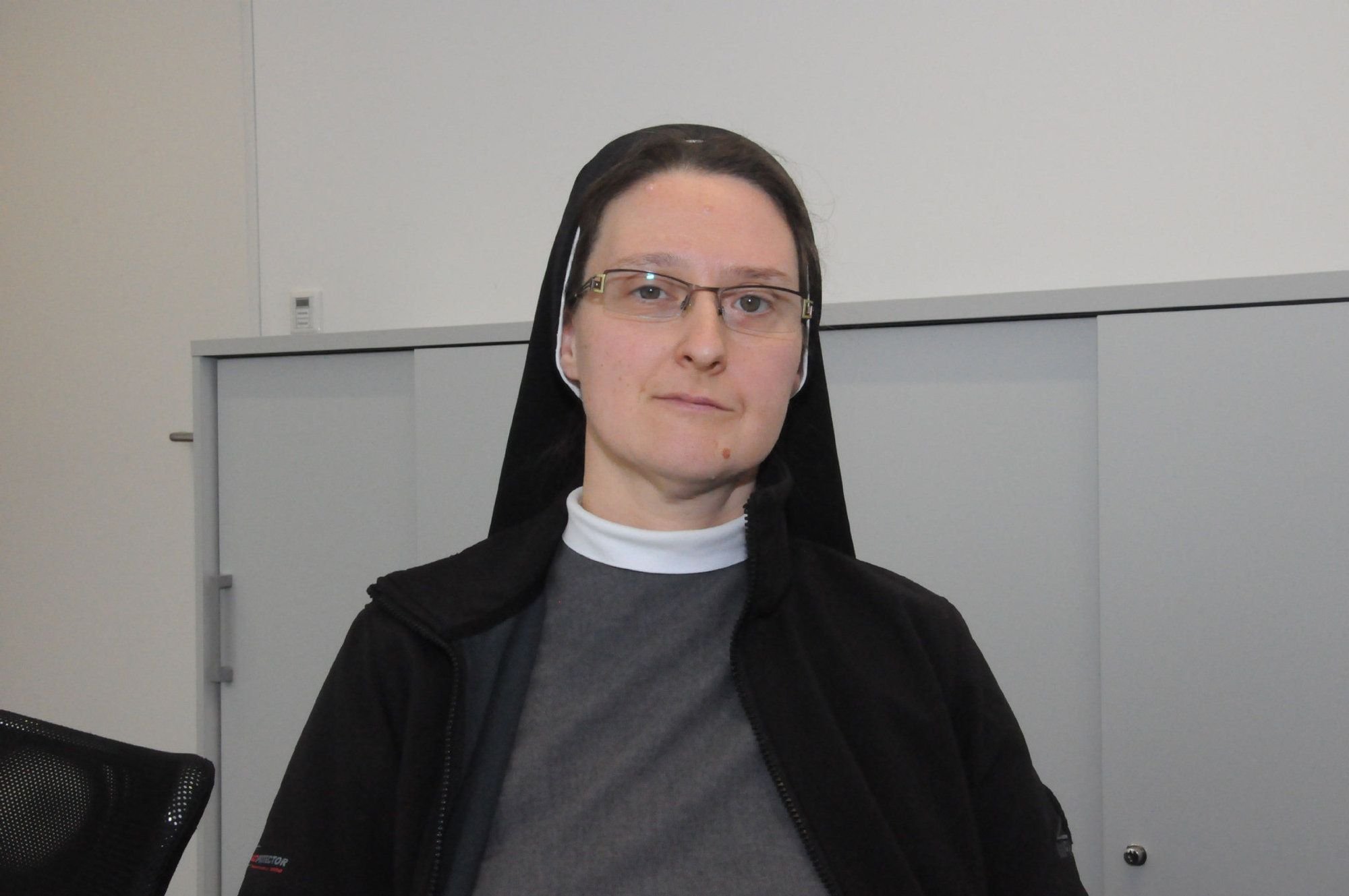 Sr. MarieCatherine ist auch Bindeglied zu Sießen