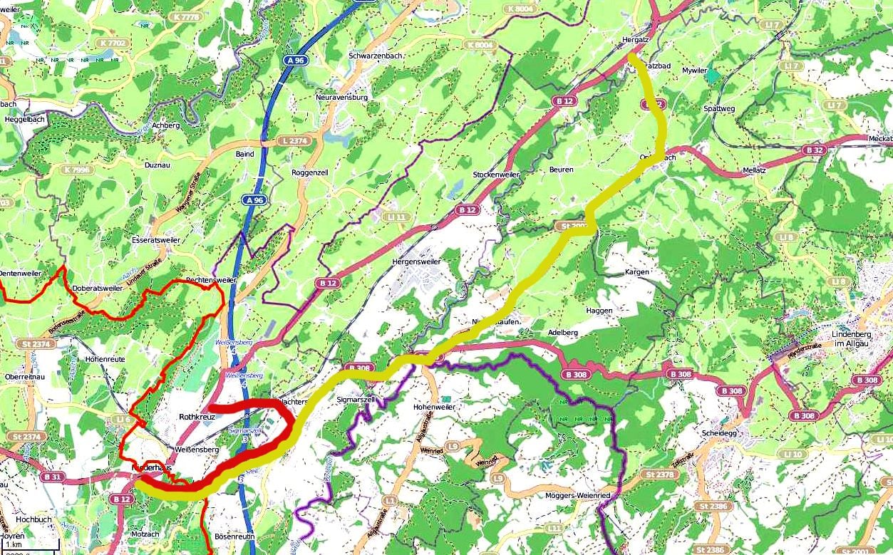 Ortsdurchfahrt Rothkreuz Für Drei Wochen Gesperrt