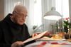 
Pater Anselm feierte am 16. März seinen 103. Geburtstag. Das Foto zeigt ihn an seinem 100. Geburtstag. 
