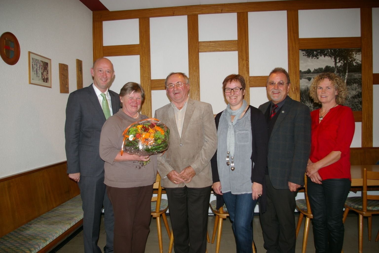 Franz Kraus wird verabschiedet
