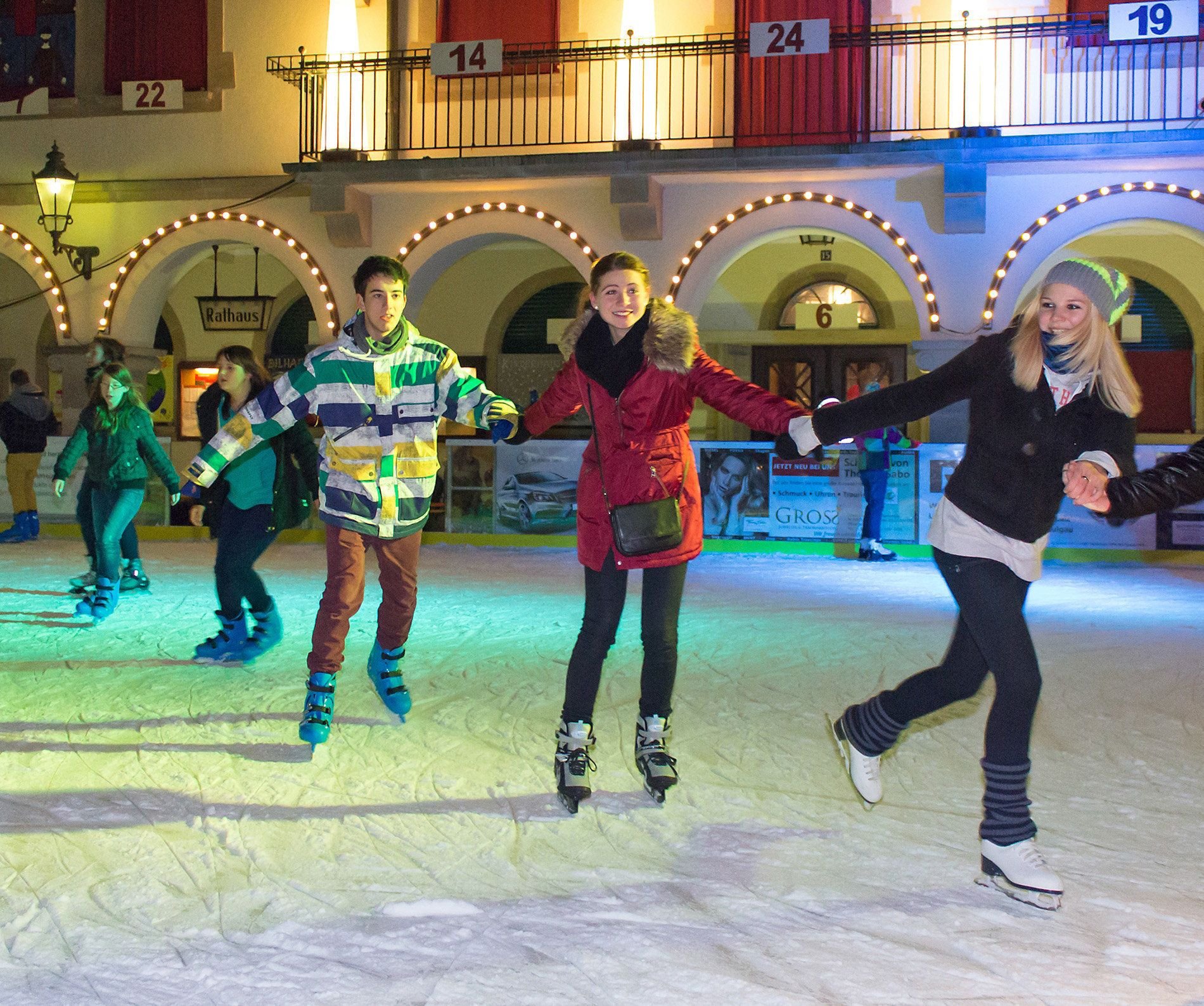 „Die Eisbahn war vom ersten Tag an gut besucht“