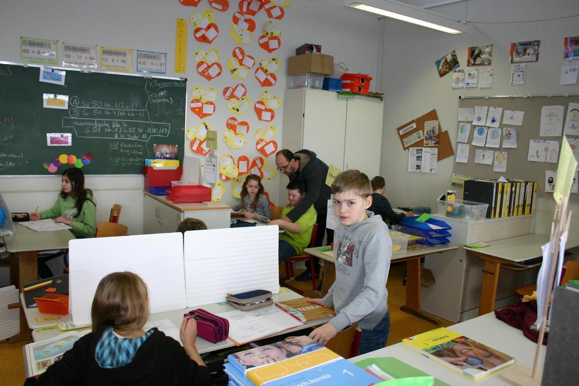Landtagspräsident besucht Gemeinschaftsschule