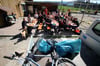 
Eine Fahrrad und 40 Säcke Müll haben die Helfer bei der Dorfputzete in Hergensweiler gesammelt.
