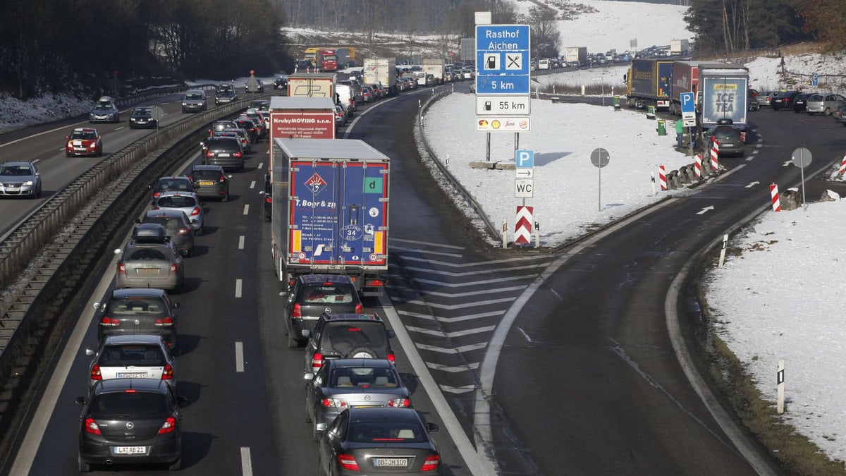 Baustellen Auf Der A 11