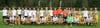 
Eine Neuauflage der sportlichen Kräftemessen von einst: Die beiden 89er-Meistermannschaften von FC 08 (weißes Trikot) und TV Jahn Tuttlingen (gestreift) standen sich am Samstag im Donaustadion gegenüber. Stehend in der Mitte das Schiedsrichtergespann