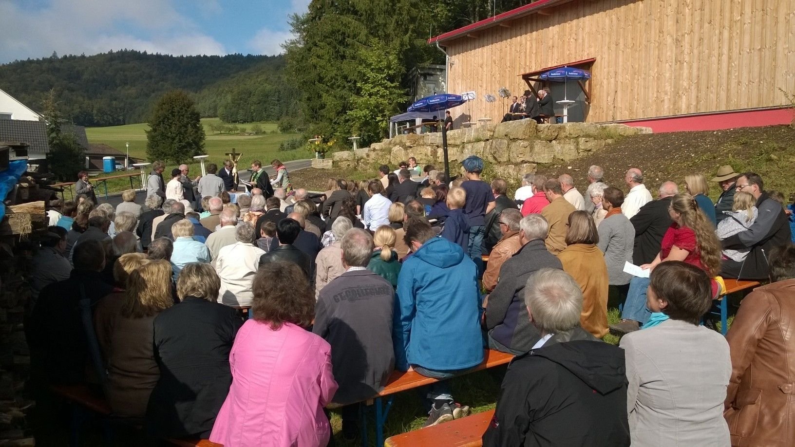 RietheimWeilheim weiht Hochbehälter ein