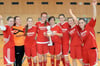 
Die Fußball-Damen des TSV Tettnang haben die Hallenkreismeisterschaft 2014 gewonnen.
