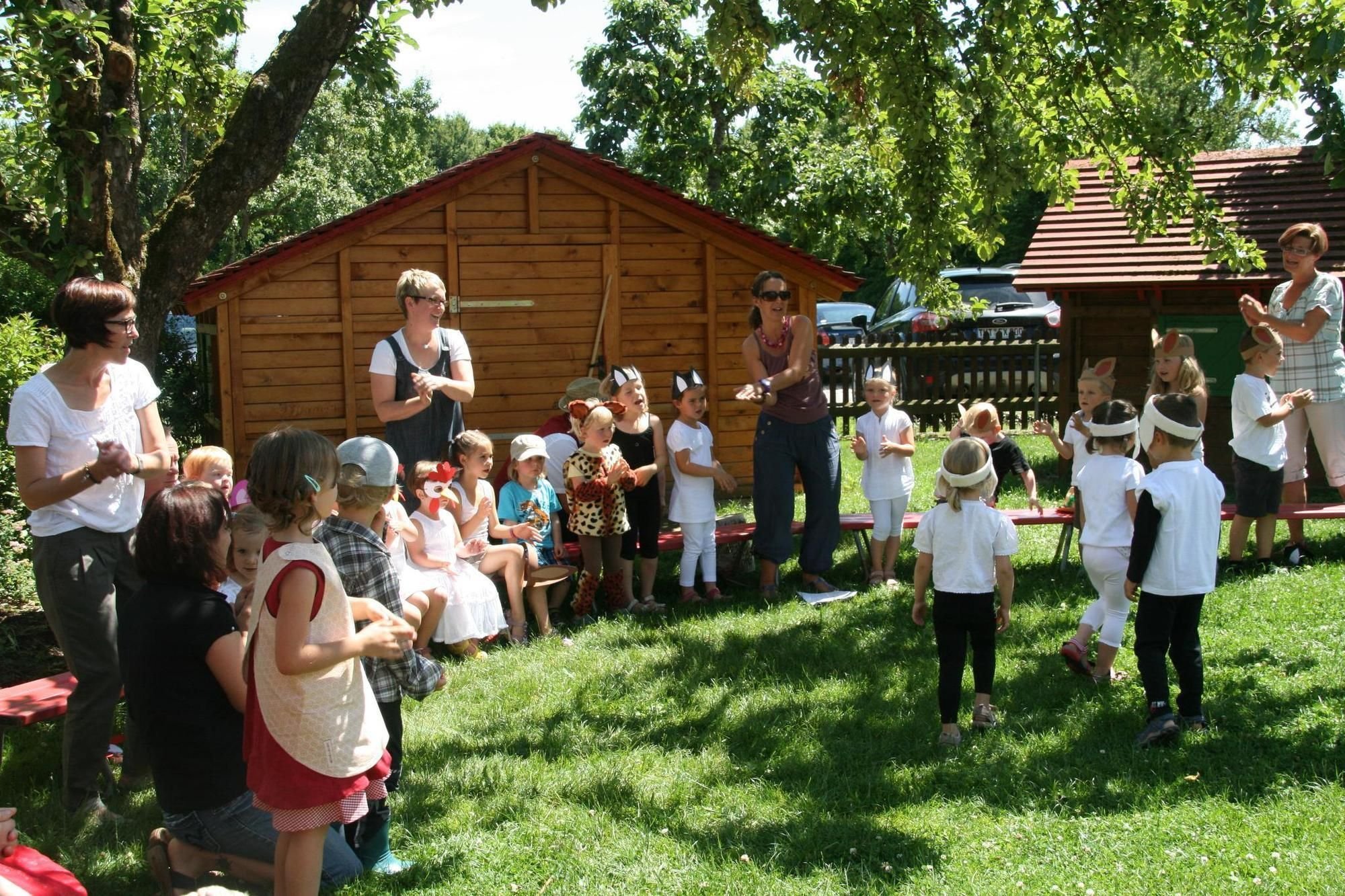 Kindergarten Buchheim gestaltet buntes Sommerfest