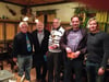 
Freuen sich über das erfolgeriche Skatturnier (von links): Günter Hirschle Vorsitzender des Skatclubs Blumenau, Uwe Doll, Rainer Weinbrich und Spielleiter Thomas Völkel.

