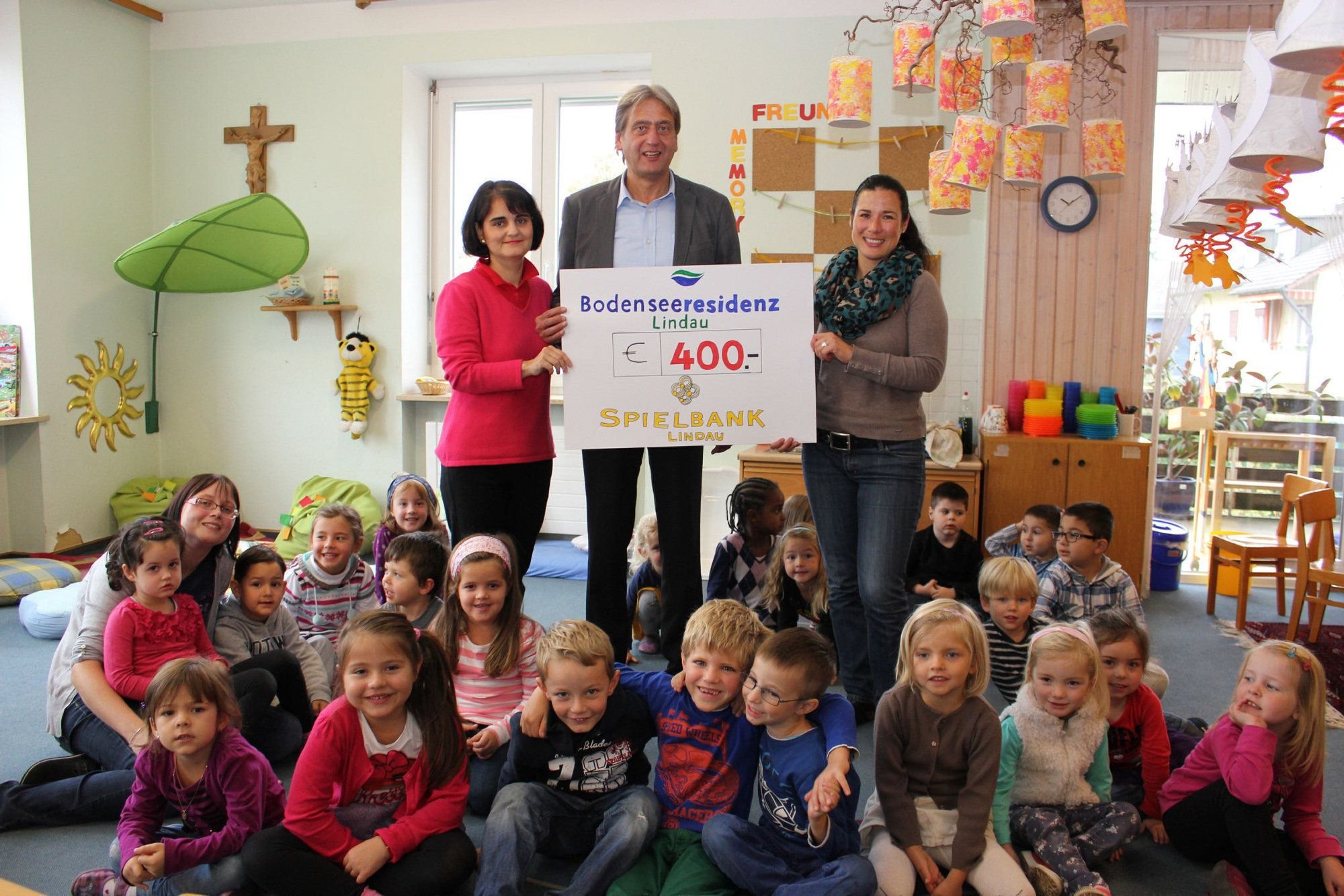 Kindergarten Bethlehem freut sich über Spende