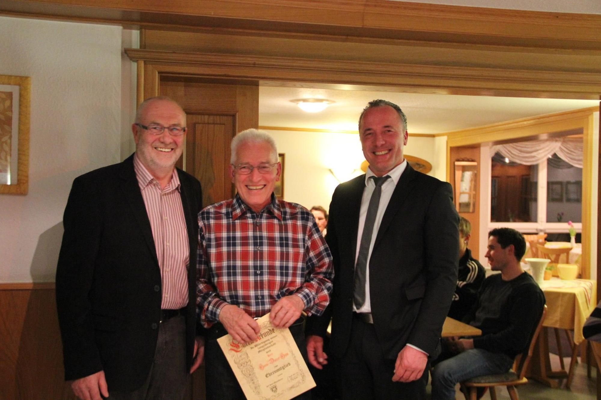 HansDieter Hipp ist seit 50 Jahren beim SV