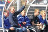Die SC-Fußballer konnten die Anweisungen des neuen Trainers Walter Schneck (2. von links) gegen den FV 08 Rottweil (1:2) nicht erfoglreich umsetzen. Links neben Schneck Co-Traienr Michael Burow, rechts der verletzte Torjäger Matthias Weinmann sowie die