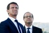Der Präsident und sein Regierungschef: François Hollande (rechts) und Manuel Valls stehen nach dem Regierungsrücktritt unter Zugzwang.