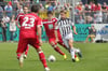Daniel Buballa (rechts) krönte gegen Kaiserslautern seine gute Leistung mit dem Treffer zum 3:0.