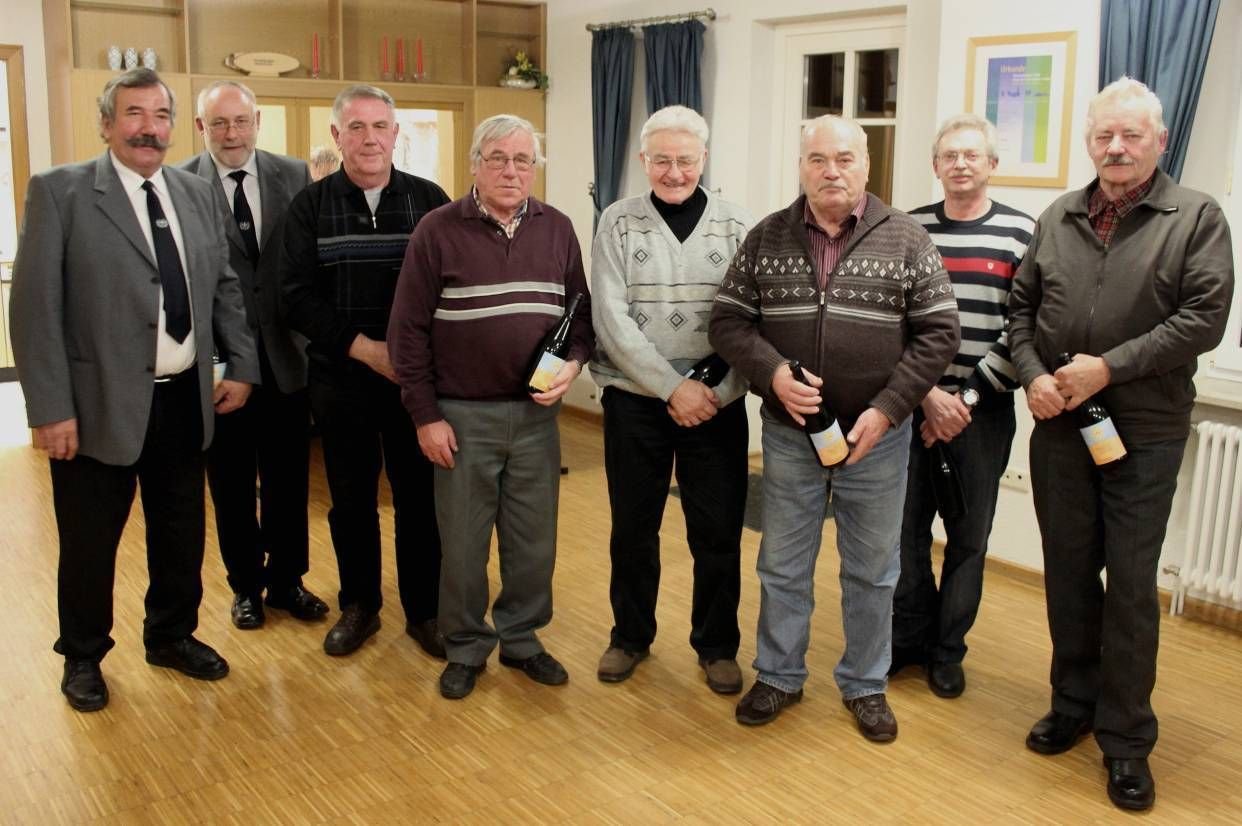 Karl Pfitzer hat keine Singstunde versäumt