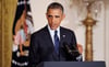 Barack Obama US-Präsident gibt den Rücktritt des Finanzbehörden-Chefs Steven Miller bekannt.