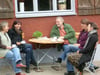 Arbeiten gerne für den Eulenspiegel und der Verein Modell Wasserburg Hand in Hand (von links): Ursel Edeler, Inge Litz, Dieter Koschek, Bettina Lanka und Francesca Motta.