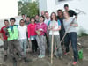 Zehn Jugendliche aus sechs Ländern arbeiten im Workcamp.