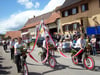 Einen blumengeschmückten Fahrradkorso wie auf diesem Foto wird es auch anlässlich des Jubiläums zum 100-jährigen Bestehen des Radsportvereins Mauenheim im Juni wieder geben.