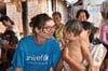 Gemeinsam mit neun weiteren Ehrenamtlichen hat die Unicef-Mitarbeiterin Babette Reitzeine Woche lang Projekte in Kambodscha besucht.