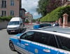 Auch am Samstag war bis in den Nachmittag hinein der Tatort der Schießerei in der Wangener Schillerstraße weiträumig abgesperrt.