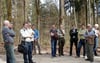 Der Gemeinderat Riedlingen war am Wochenende im Wald unterwegs.