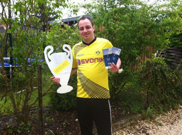 Christian Eggert will in Wembley jubeln