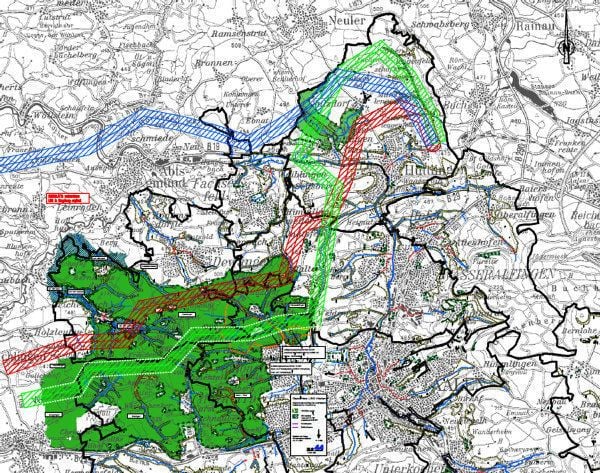 Geplante Trassen F R Neue Kv Leitung Sto En Auf Ablehnung