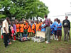 Die Kinder im Kongo freuen sich über die erste Ladung Fußballschuhe, Bälle und Trikots, die kürzlich angekommen ist.