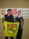 Gold und Silber gab es bei der Württembergischen Kegelmeisterschaft für Oliver Lämmle und Julia Schmidt.