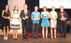 Die Preisträger, von links: Janina Messemer, Angelika Pfaff, Achim Groner, Fabian Engelniederhammer, Amelie Marb, Rebecca Stetter und Robert Janson.