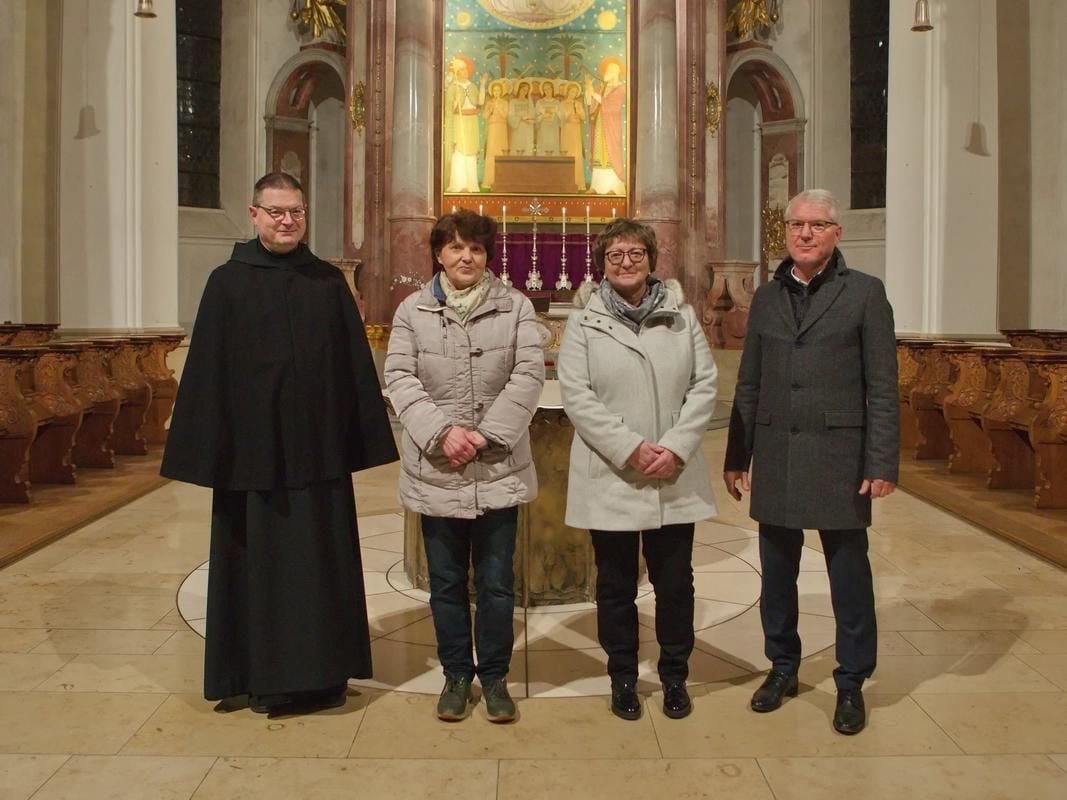 Mitarbeiterehrung 2022 im Kloster Beuron