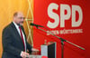 Martin Schulz stellte die deutsch-französische Freundschaft und die EU in den Mittelpunkt seiner Rede beim SPD-Neujahrsempfang in Biberach.
