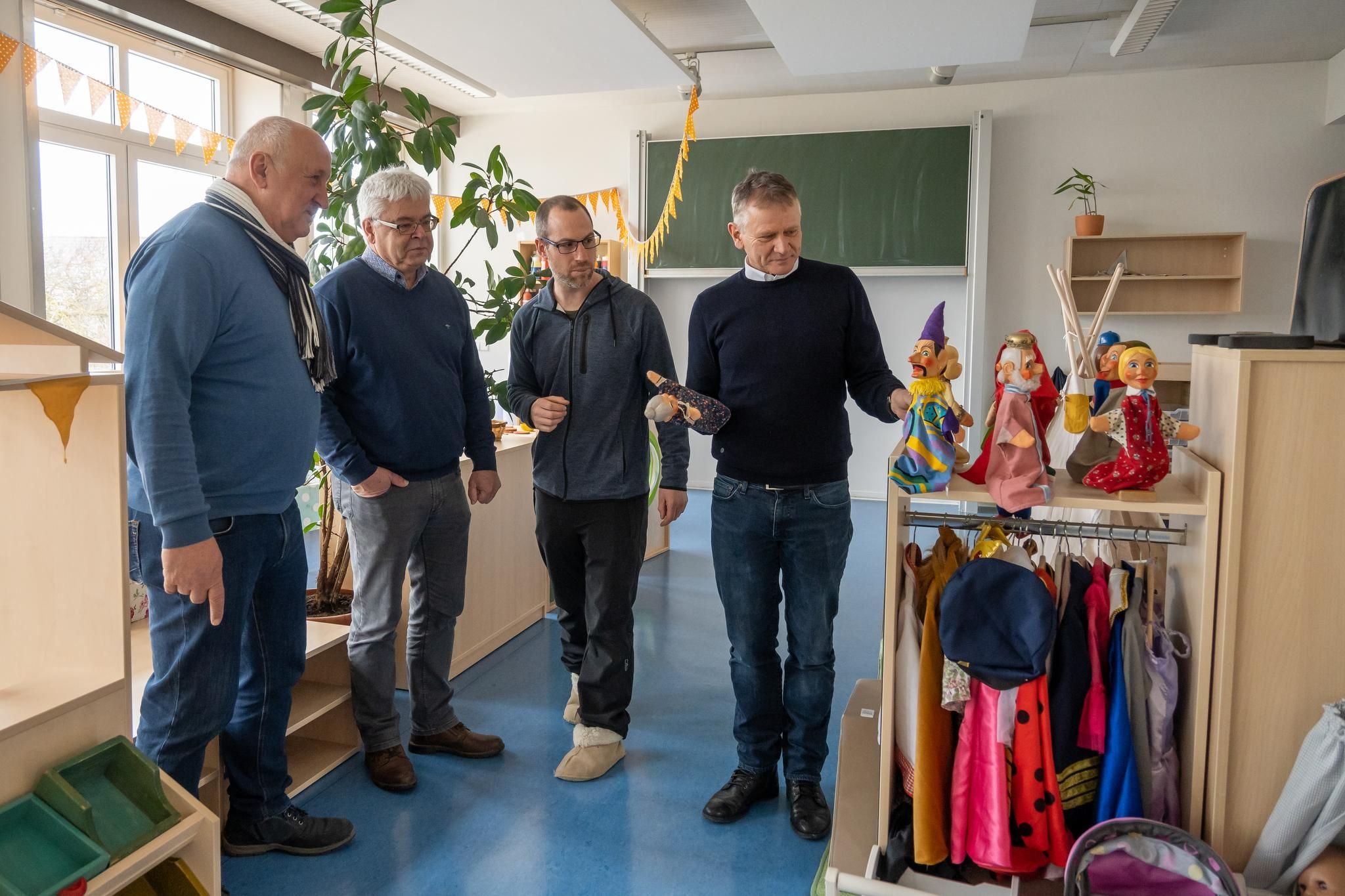 Neue Gruppe am erweiterten Kindergarten Diepoldshofen