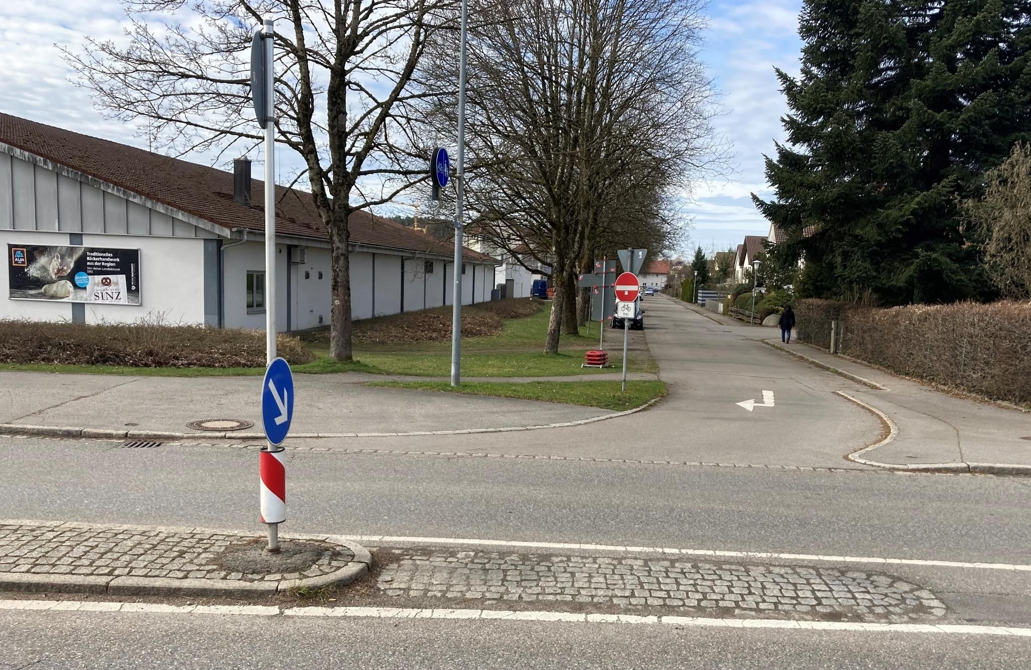 Geplante AldiZufahrt über Oderstraße erntet in Wangen Kritik