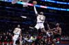 Lakers-Superstar LeBron James feierte gegen die  Chicago Bulls ein gelungenes Comeback.