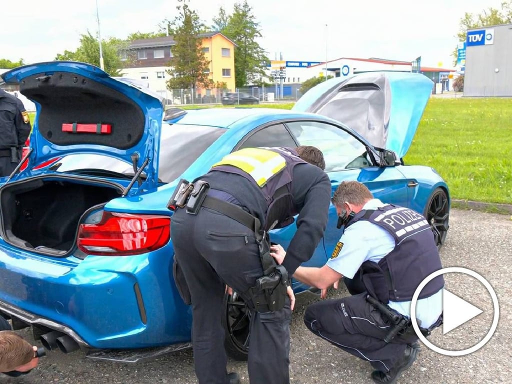 Tuning World 2023 Bodensee Polizei kontrolliert Autos