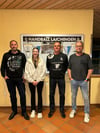 Die neu gewählte Abteilungsleitung der Laichinger Handballer mit Johannes Schwenk, Lena Mangold, Bernd Hiller und Kassenwart Andreas Bückle (von links) hat viel vor.
