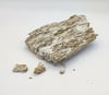 Der ausgestellte Stein ist ein Fragment des 2021 im Ortsteil Mettenberg gefundenen Findlings, der heute vor der Ortsverwaltung ausgestellt wird.
