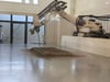 Der 3D-Drucker im Einsatz. Ein Algorithmus sorgt dafür, dass die Bewehrung perfekt in das Bauteil eingearbeitet wird. Dies unterscheidet den Prototypen von den anderen Verfahren.