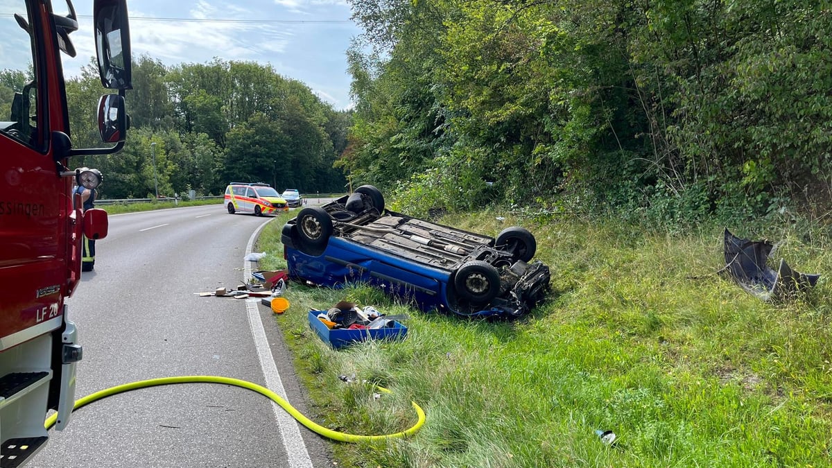 Unfall zwischen Trossingen und Schura