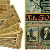 Notgeldscheine von 1923: Als in Biberach Geld gedruckt wurde