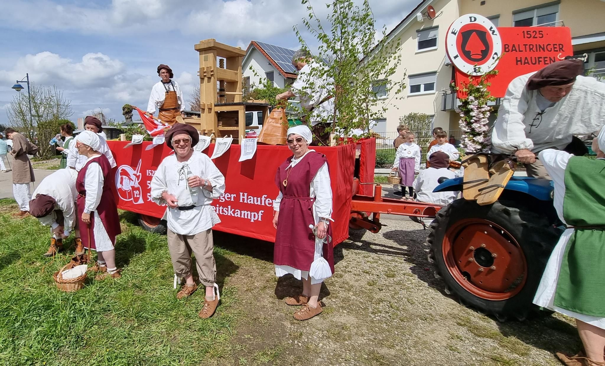 Baltringer Haufen Ist Bei Festumzügen Dabei