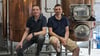Timo Locher (links) und Eric Lehmann sind die Brauerei-Chefs.